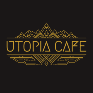Utopia cafe logo - Rising Roots customer