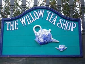 The Willow Tea Shop logo - Rising Roots customer